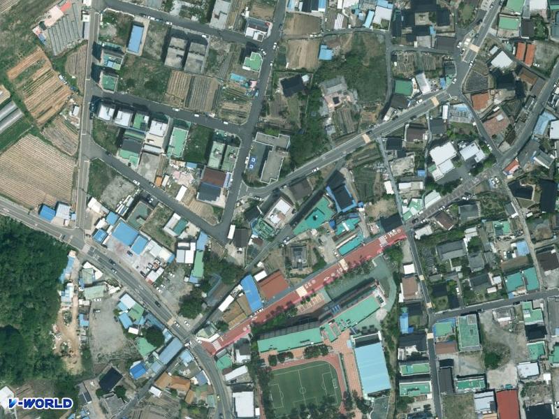 해돋이 빌라 항공사진