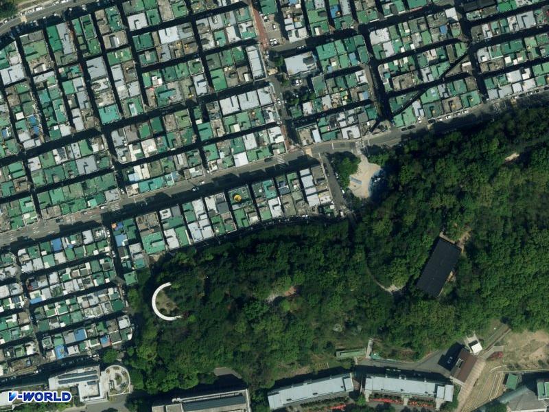 다세대주택 항공사진