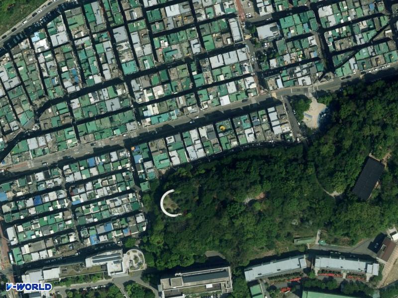 다세대주택 항공사진