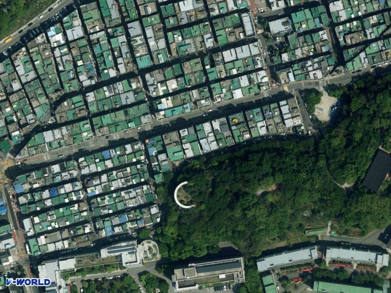 다세대주택 항공사진