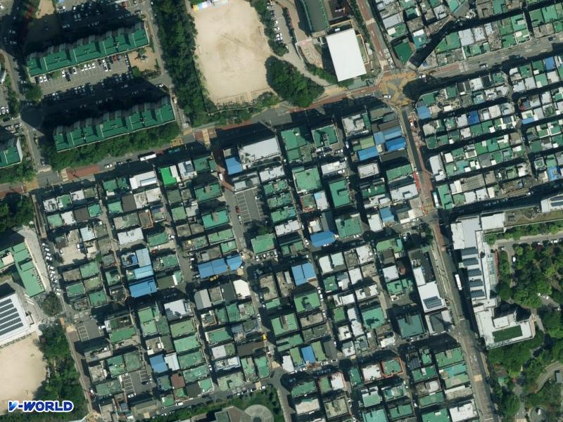다세대주택 항공사진