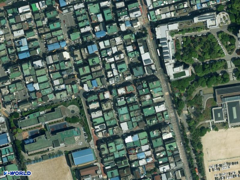 다세대주택 항공사진