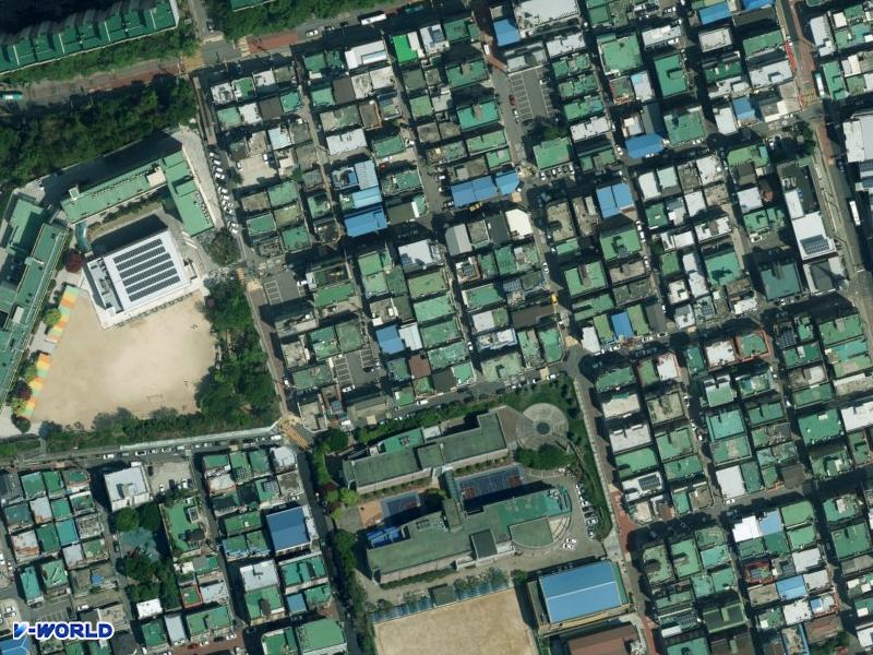 다세대주택 항공사진