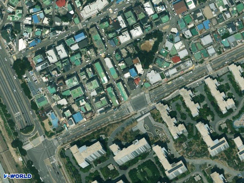 황제연립 항공사진