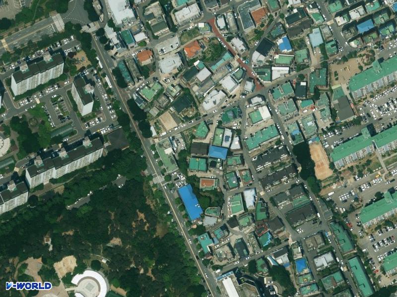 계룡빌라 항공사진