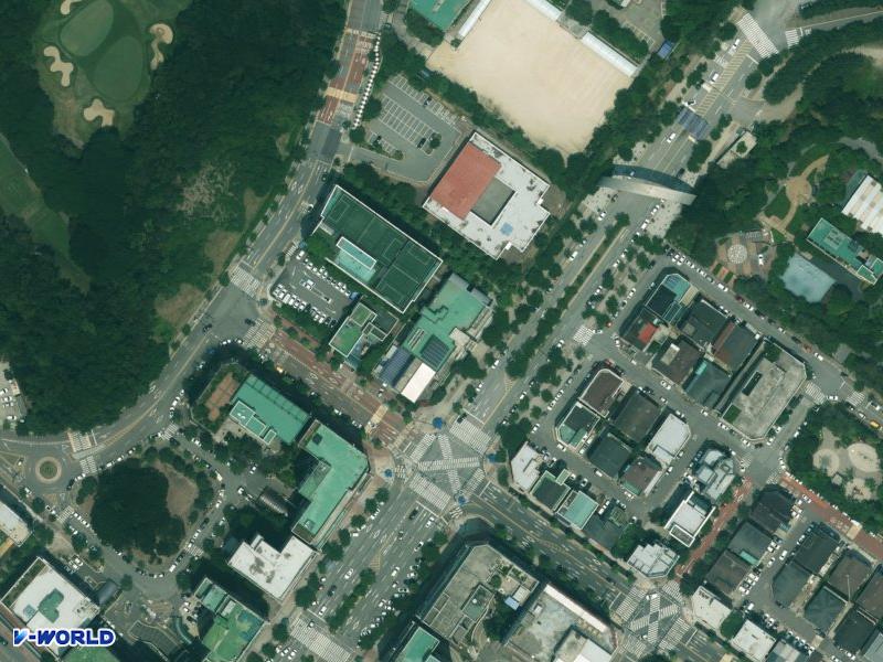 풍림고층 항공사진