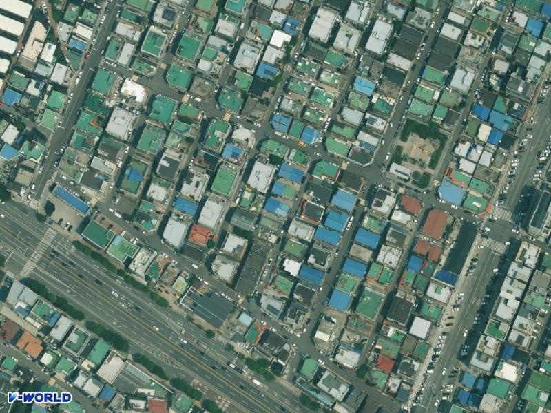 대우다세대주택 항공사진