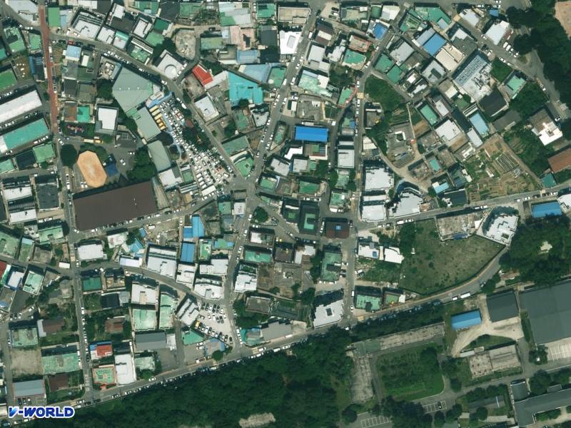 승산빌라 항공사진