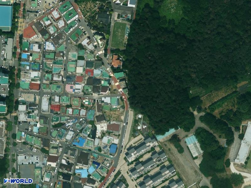 동명빌라 항공사진