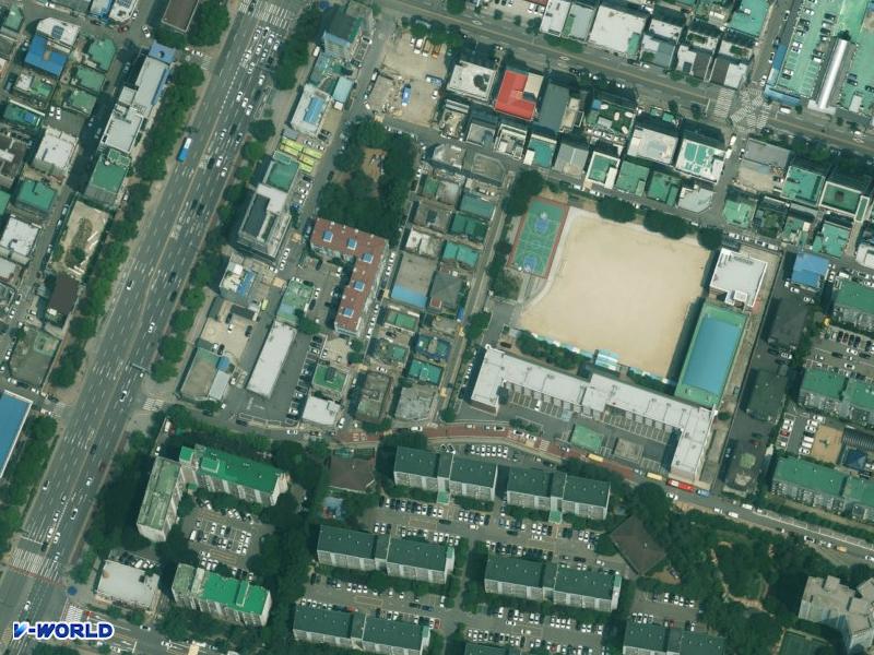 다세대주택 항공사진