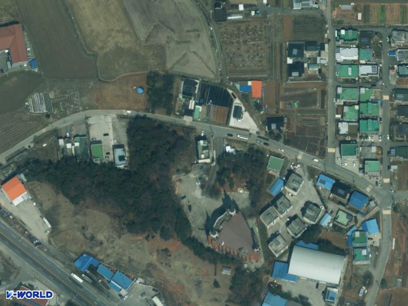 신촌빌라 항공사진
