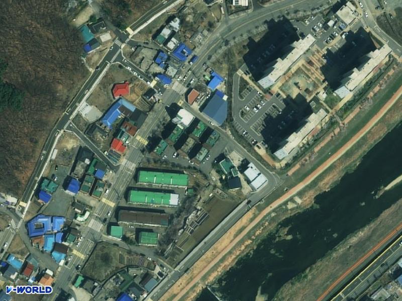 천성다세대 항공사진