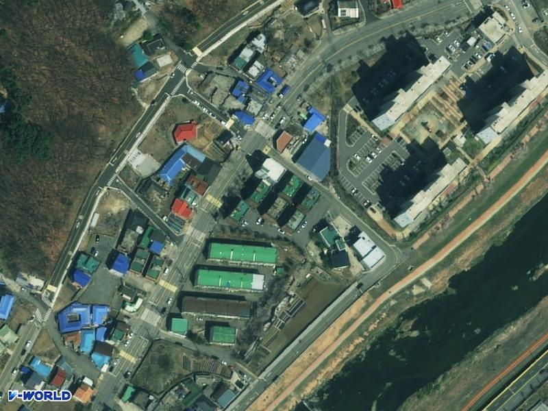 천성다세대 항공사진