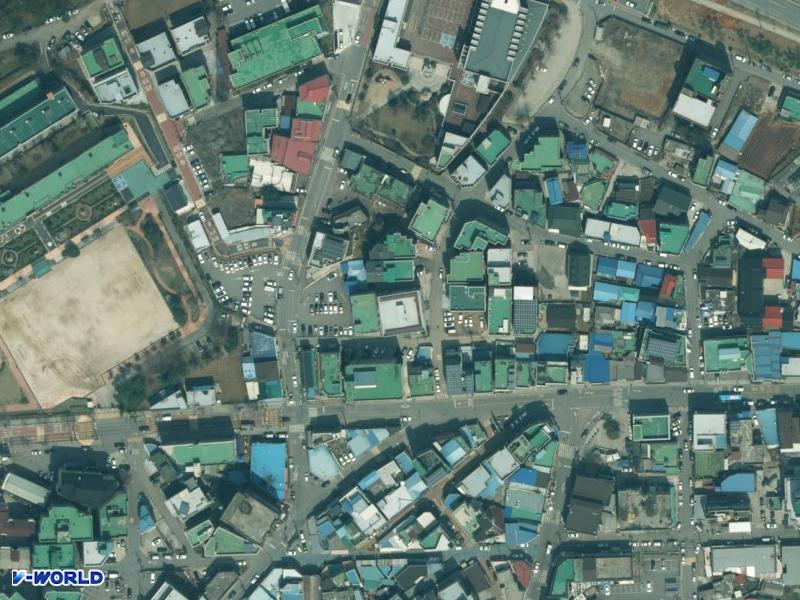 골든쉐르빌 항공사진