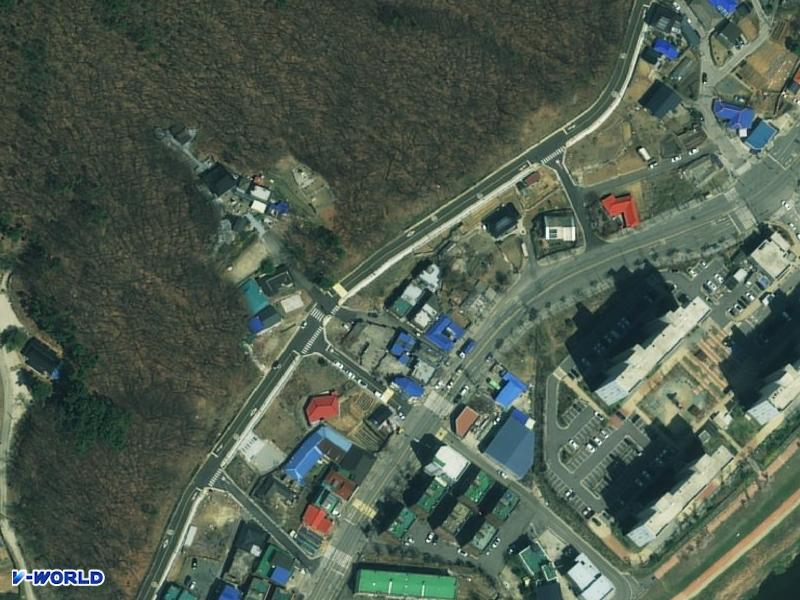 다세대주택 항공사진