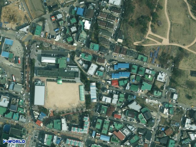 남일다세대 항공사진