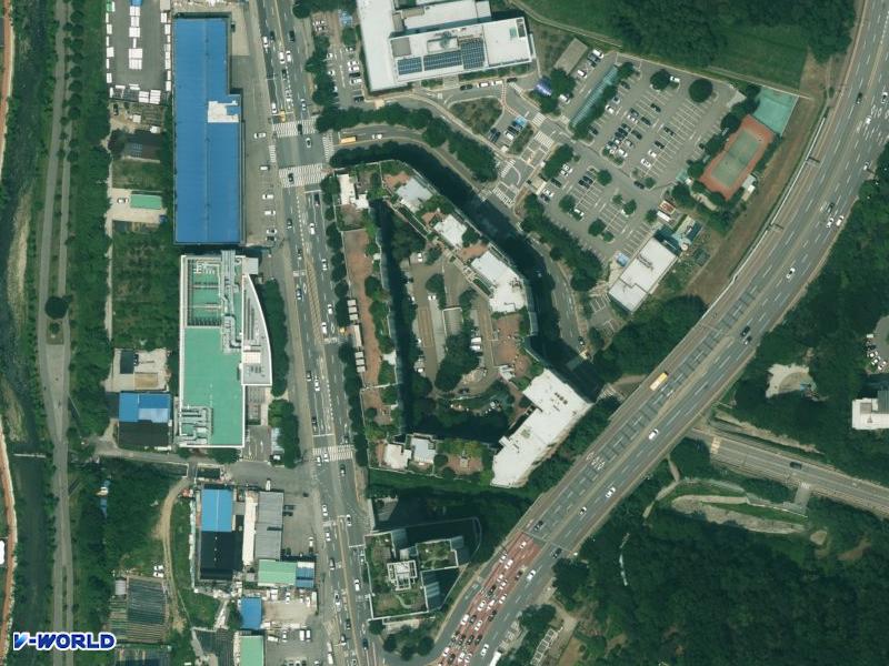 죽전자이2차 항공사진