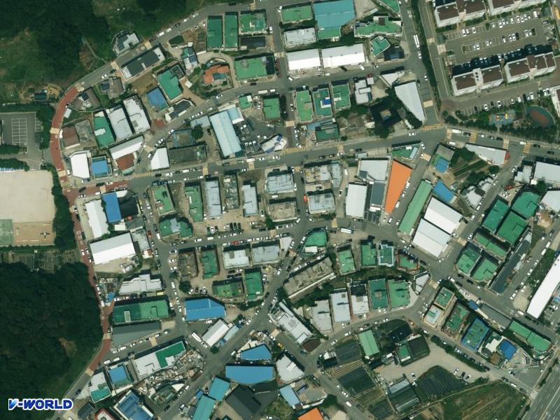 덕산빌라 항공사진