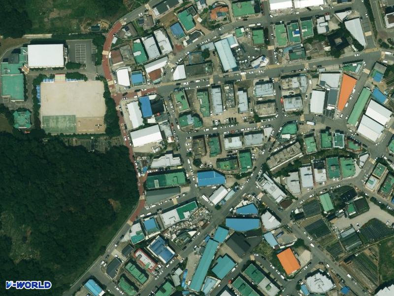 동구빌라 항공사진