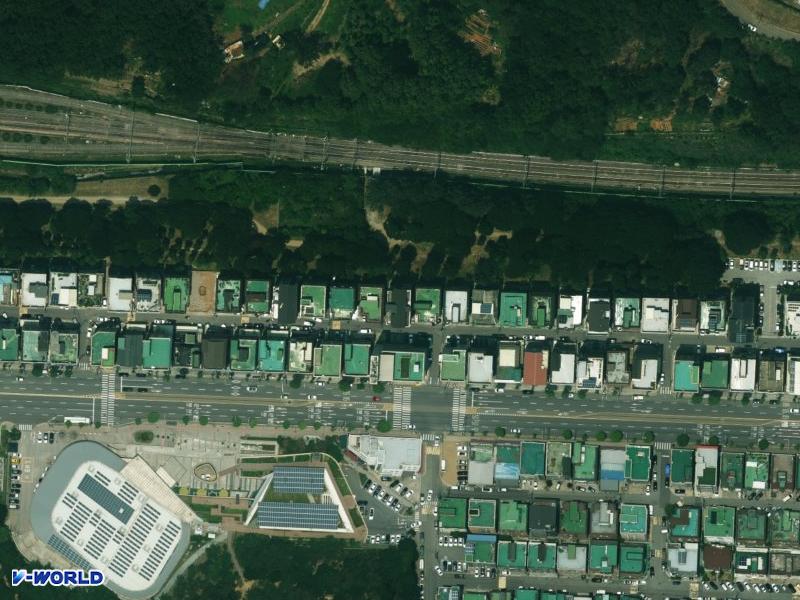 상록베스트빌 항공사진