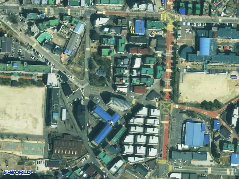 더 캐슬 항공사진
