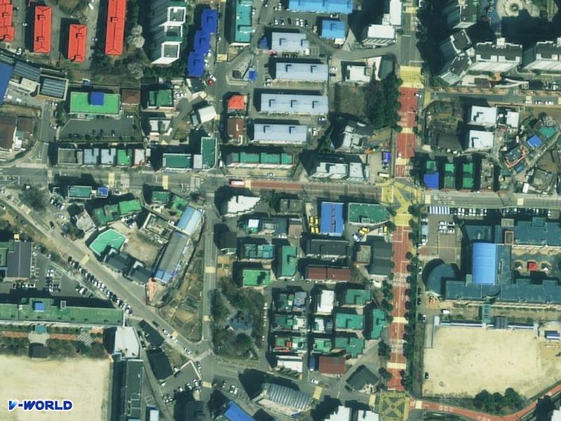 거산빌라 항공사진