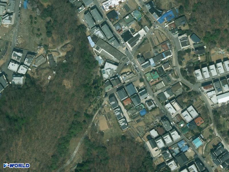 퍼센트 하우스 항공사진