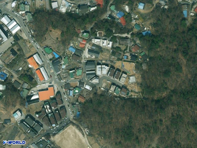 청나타운 항공사진