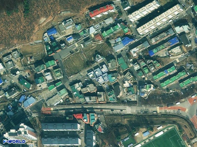 다세대주택 항공사진