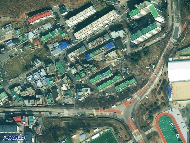 시대빌라4동 항공사진