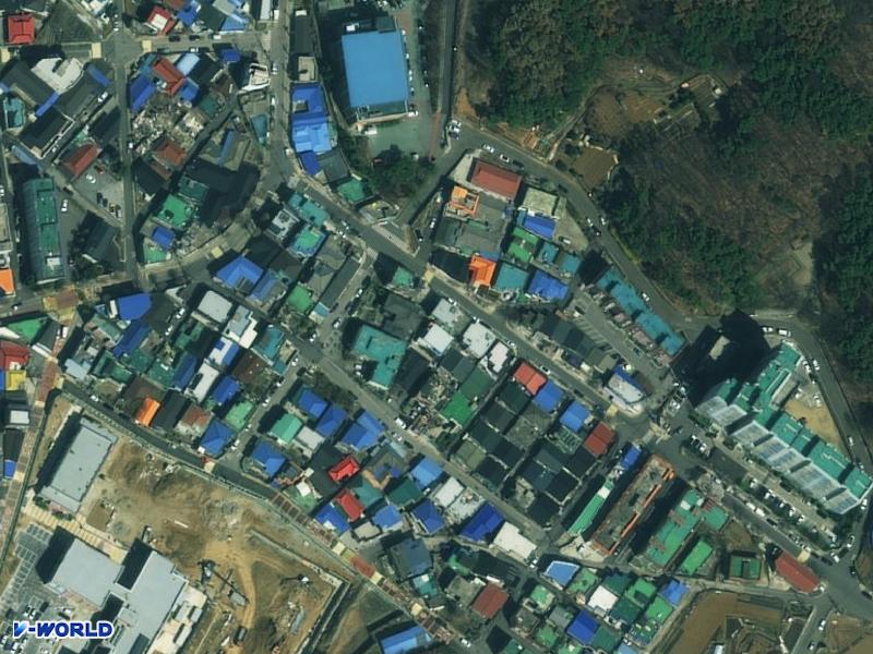 다세대주택 항공사진