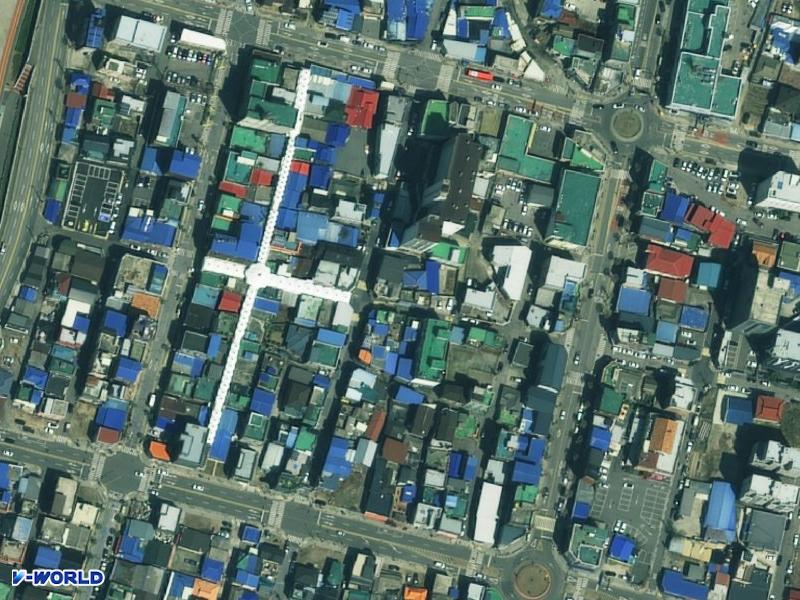 다세대주택 항공사진