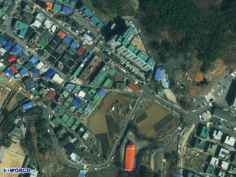 화성다세대주택 항공사진