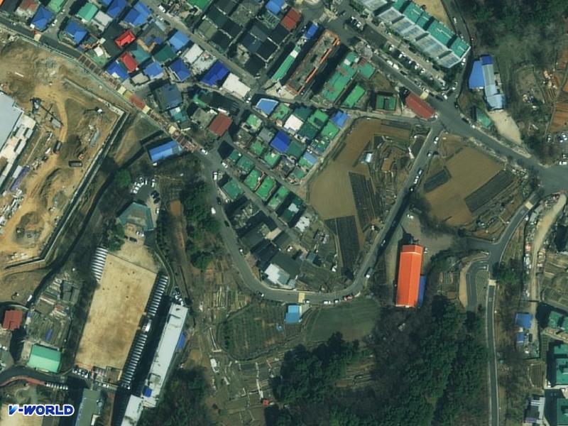 경원주택 항공사진