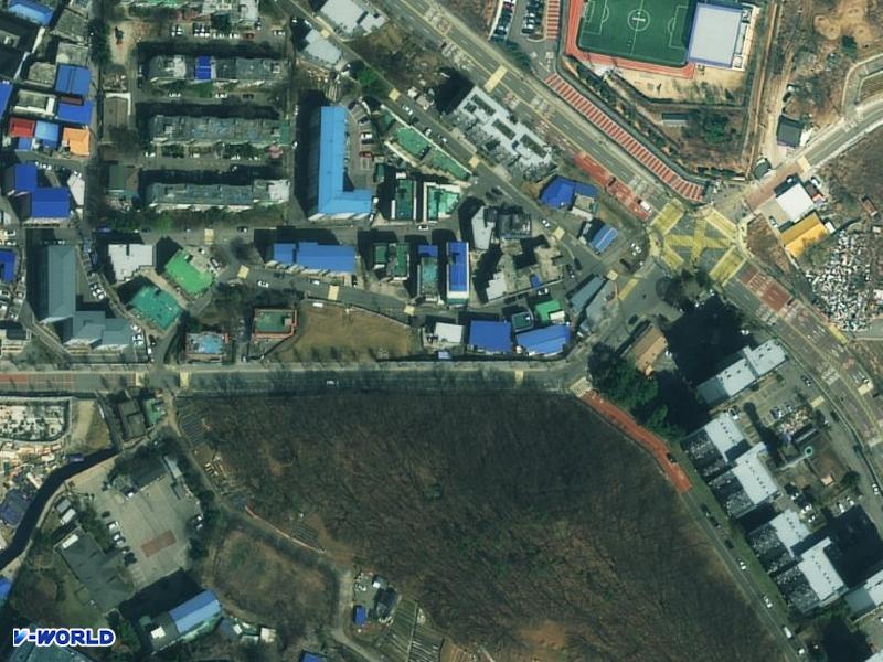 화성다세대주택 항공사진