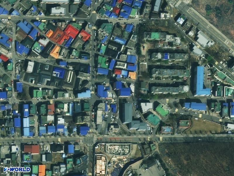 한전 항공사진