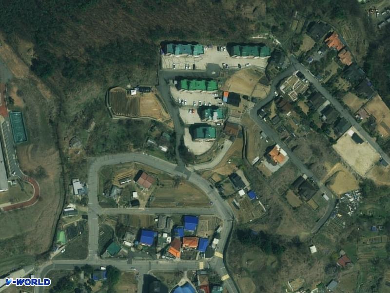 수정타운 항공사진
