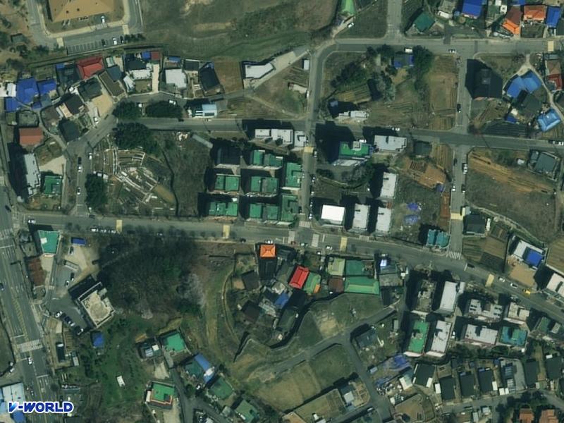 삼성그린빌라 항공사진