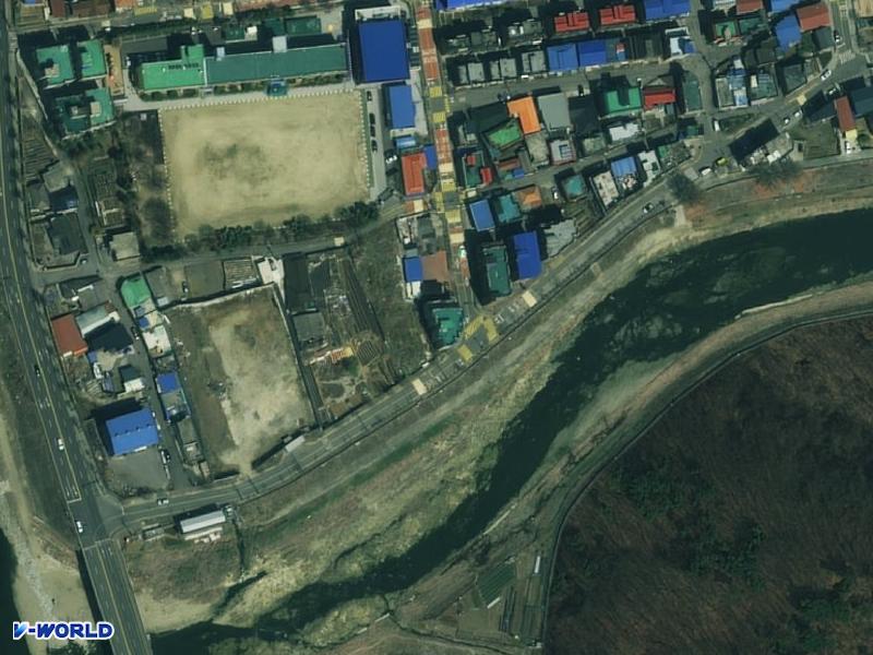 한스빌라 항공사진