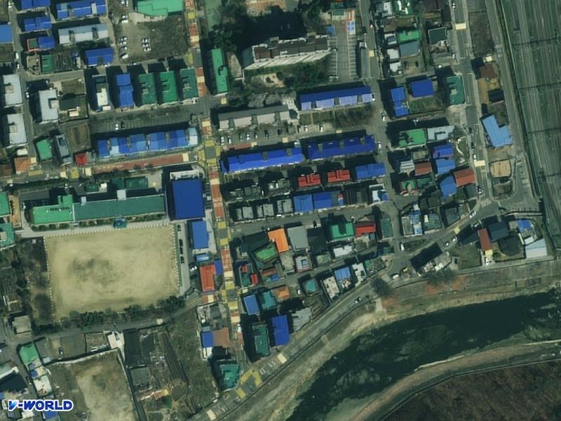 현대주택 항공사진
