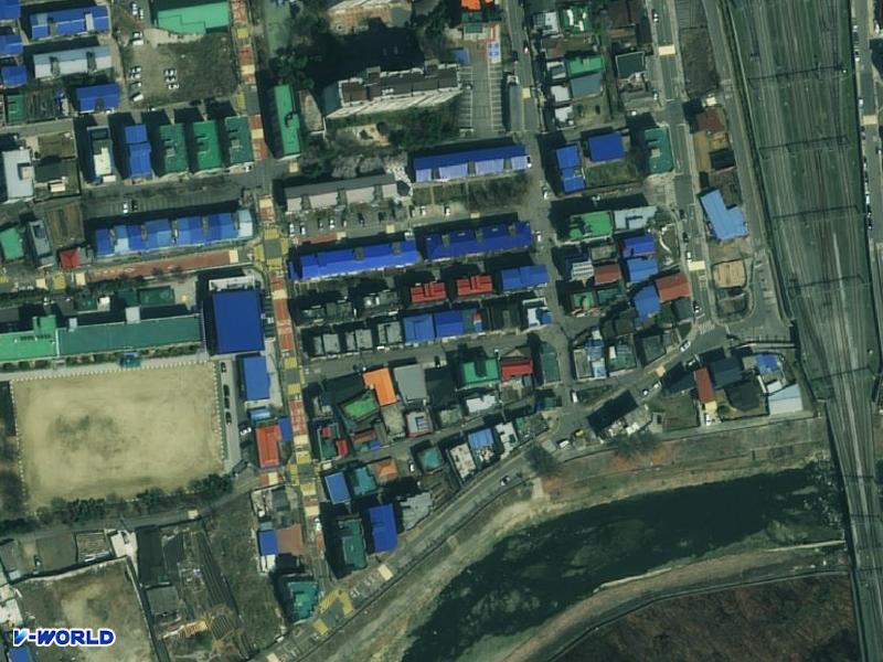현대주택 항공사진