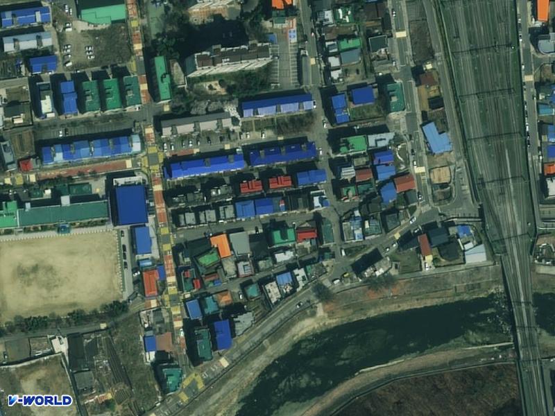 현대주택 항공사진