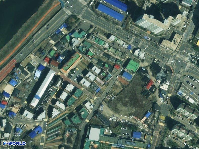 다세대주택 항공사진