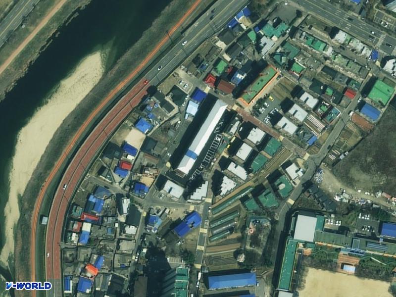화성아파트5차 항공사진