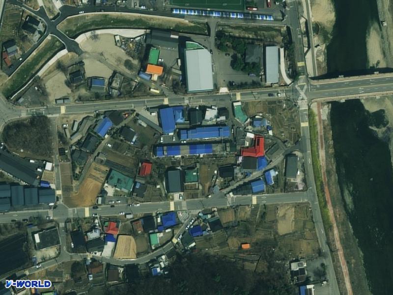 안흥국민주택 항공사진
