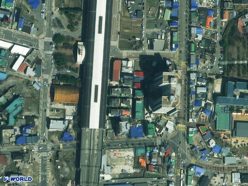 동방다세대주택 항공사진