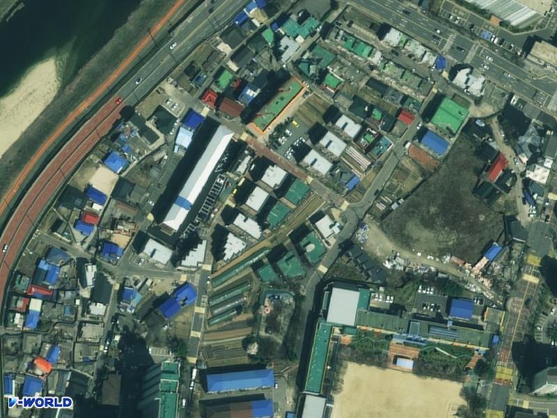 한울빌라 항공사진