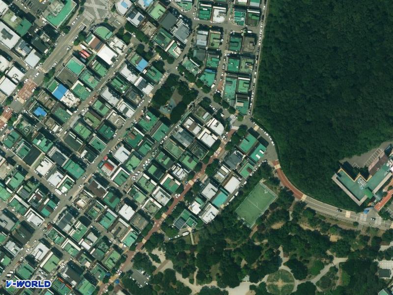 그린럭스빌 항공사진