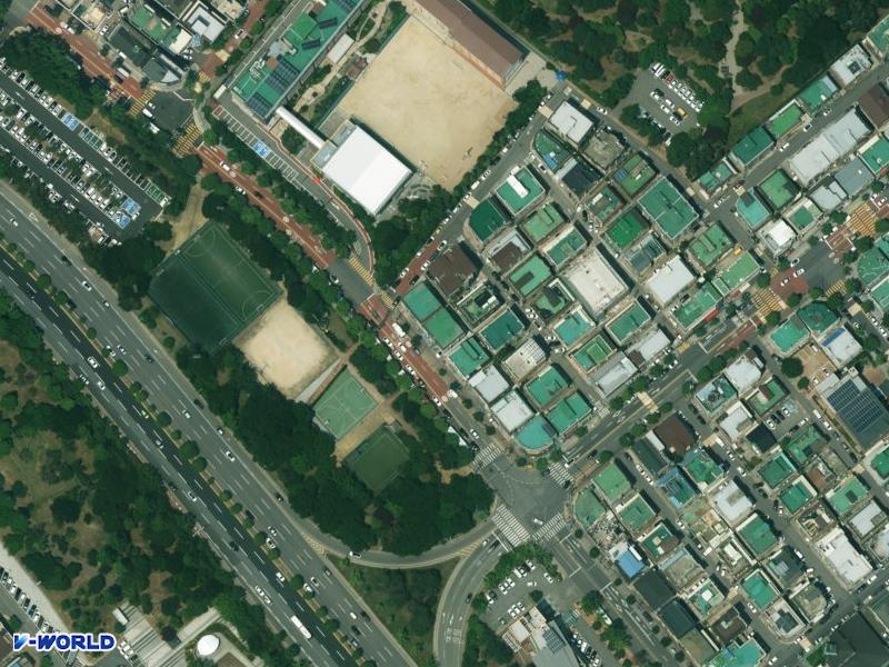 산호빌라 항공사진