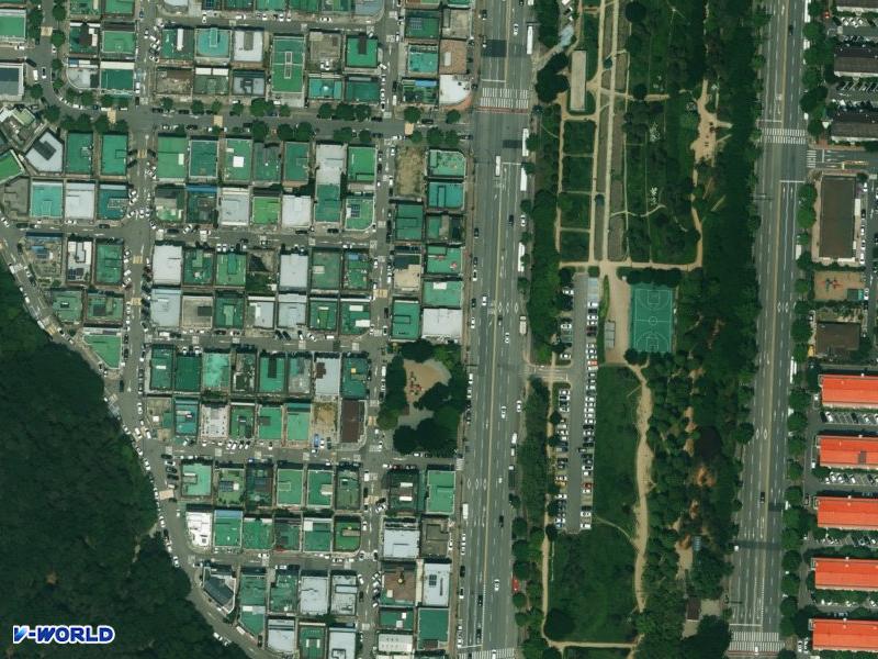 뉴캐슬 항공사진